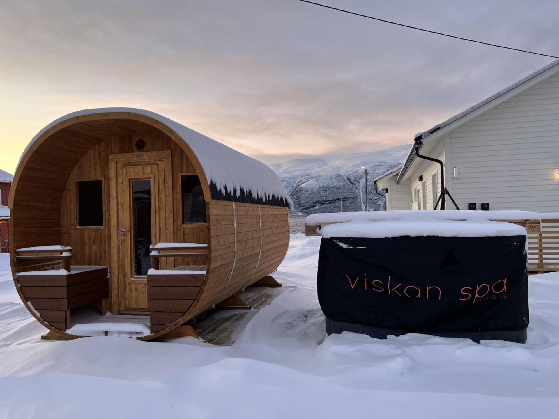 Alpan Apartments, Lyngenfjord Olderdalen Екстер'єр фото