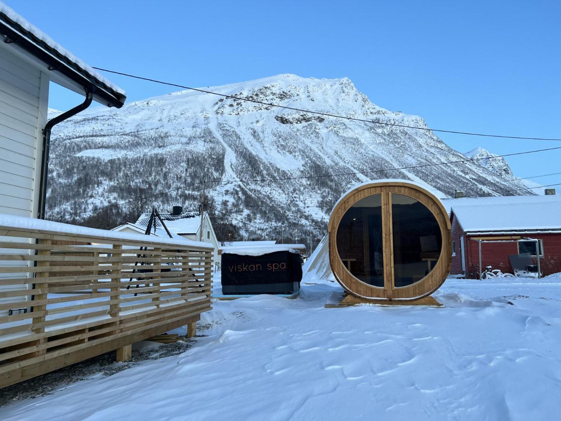 Alpan Apartments, Lyngenfjord Olderdalen Екстер'єр фото